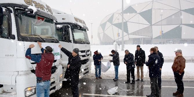 Konyaspor’dan Halepli Bebeklere 2 Tır Yardım