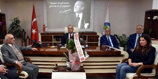 Mhp Yönetiminden Başkan Kayda’ya Ziyaret