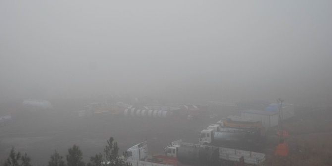 Diyarbakır’ı Sis Kapladı