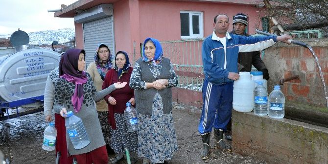 Köyde 10 Gündür Sular Akmıyor