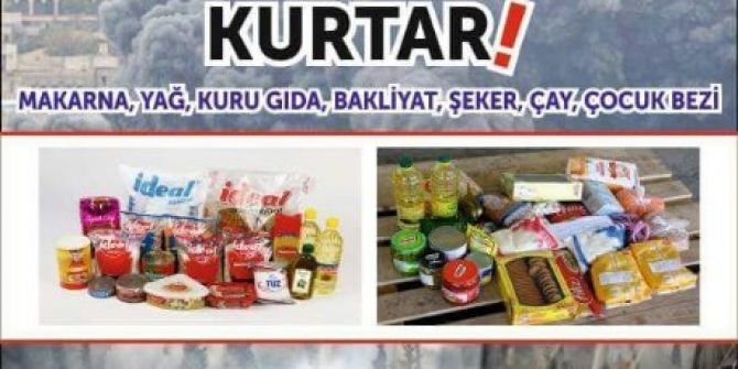 Namık Kemal Ve İsmetpaşa Okulları Halep İçin El Ele Verdi