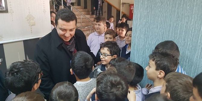 Başkan Bakıcı, İmam Hatip Ortaokulu’nu Ziyaret Etti