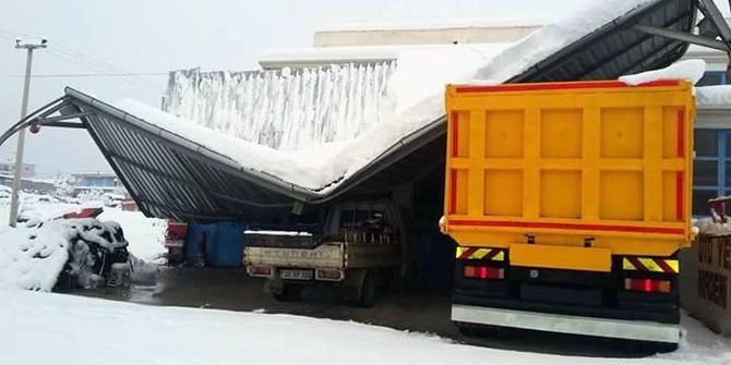 Mersin Mut’ta Kar Kalınlığı 60 Santime Ulaştı