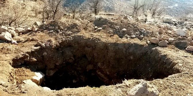 Arsemia Ören Yerinde Kaçak Kazı