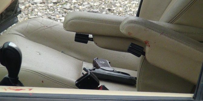 Silahlı Saldırıya Uğrayan Sürücü Yaralandı