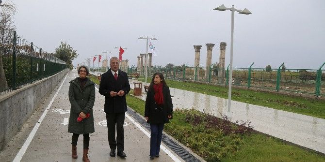 Soli Pompeiopolis Sütunlu Caddesi Açıldı