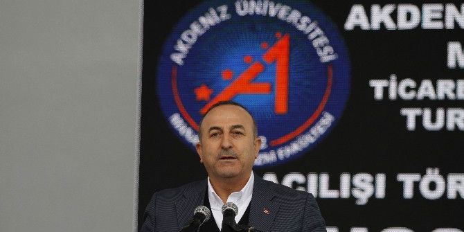 Dışişleri Bakanı Çavuşoğlu Antalya’da