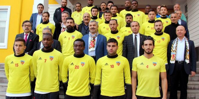 Belediye Başkanlarından Kayserispor’a Destek Ziyareti
