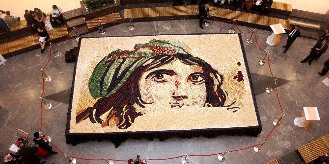 Baklavadan Mozaik İle Dünya Rekoru