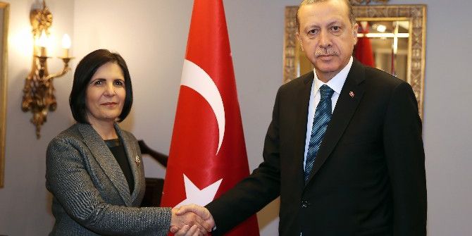 Cumhurbaşkanı Erdoğan, Kktc Meclis Başkanı Sibel Siber’i Kabul Etti