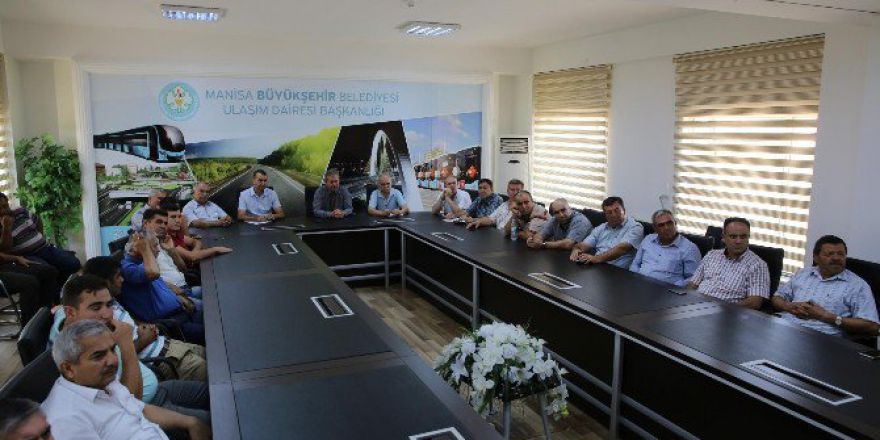 Manisa’da Kooperatif Başkanları Modern Ulaşım İçin Toplandı
