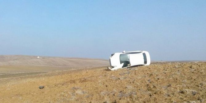 Hayrabolu’da Otomobil Takla Attı: 1 Yaralı