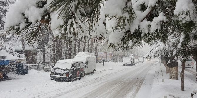 Tatvan’da Yoğun Kar Yağışı