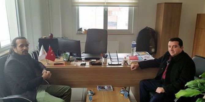 Başkan Bakıcı, Yüksekokul Müdürü Doç. Dr. Yurdakul’u Ziyaret Etti