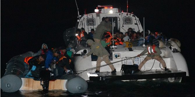 İçişleri Bakanlığı: "Son Bir Haftada 131 Düzensiz Göçmen Ve 2 Göçmen Kaçakçısı Yakalandı"