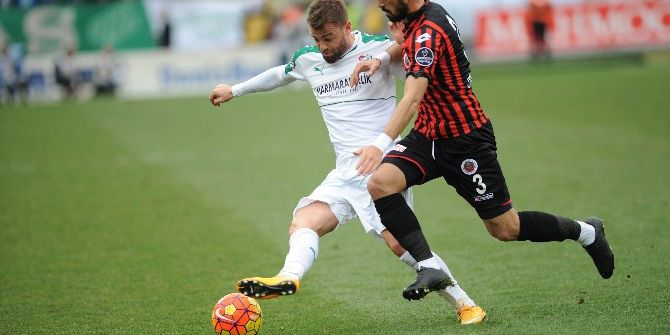 Bursaspor’da Gençlerbirliği’ne Karşı 6 Eksik