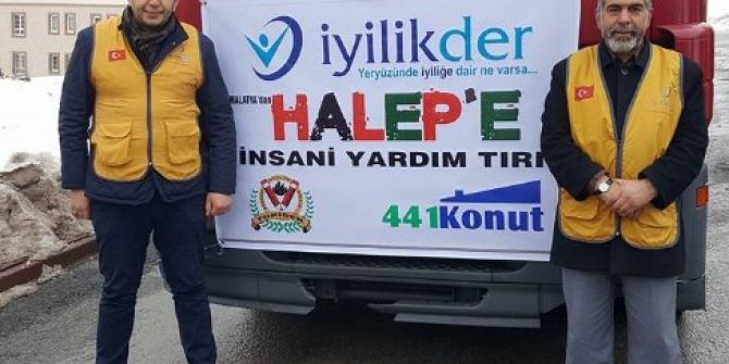 Halep İçin Toplanan Yardımlar Dualarla Yola Çıktı