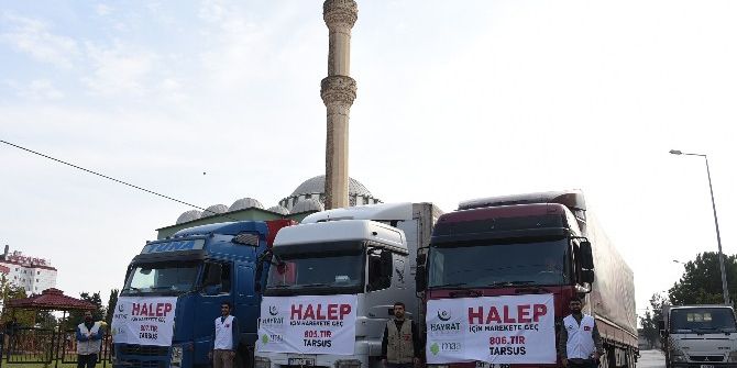 Hayrat Vakfı Suriye’ye 3 Tır Yardım Gönderdi