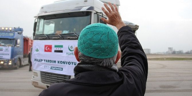 Bursa’dan Halep’e Büyük Destek