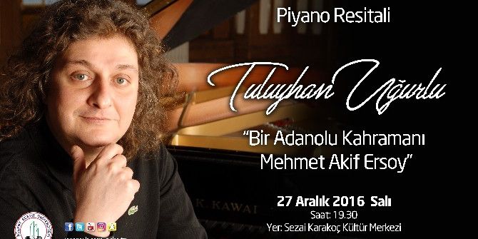 Ünlü Piyanist Tuluyhan Uğurlu Bülent Ecevit Üniversitesi’nin Konuğu Olacak