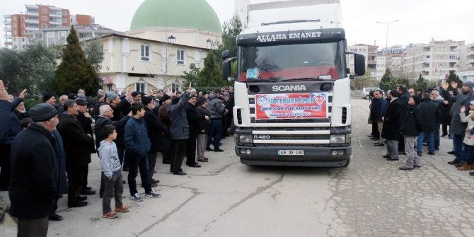 Mudanya Müftülüğü’nden Halep’e Yardım Tır’ı