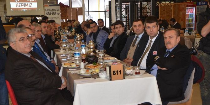 Bafralılar Kahvaltıda Bir Araya Geldi