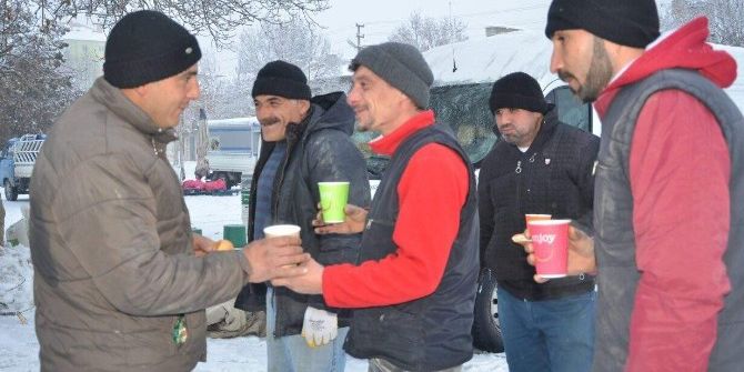 Ereğli’de Pazar Esnafına Çorba İkramı