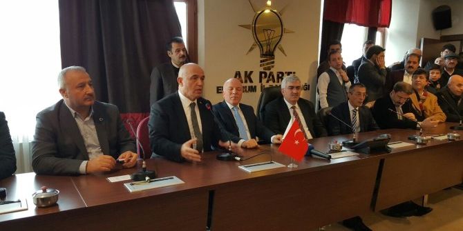 Ilıcalı Vekiller Adına İl Başkanı Öz’ü Yalnız Bırakmadı