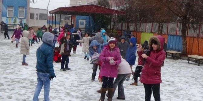 Iğdır’da Eğitime Kar Engeli