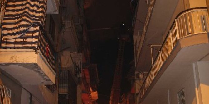 Kuşadası’nda Korkutan Yangın