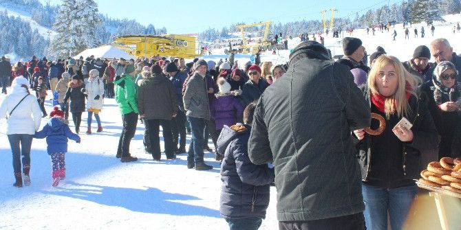 Uludağ’da Telesiyej Kuyruğu...