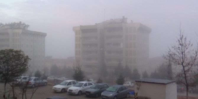 Kilis’te Yoğun Sis Etkili Oldu