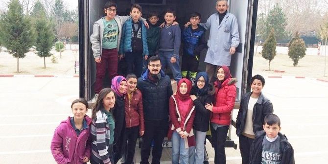 Hisarcık’ta ’İyiliğe Uzanan Yürekler’ Projesi