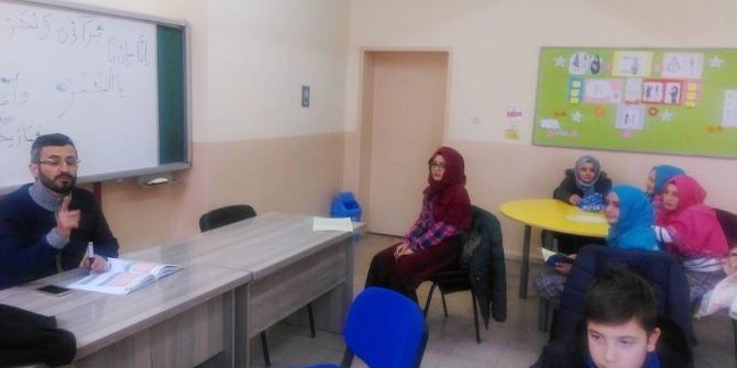 Hisarcık’ta ’Kur’an-ı Kerim Tecvidli Okuma’ Kursu Açıldı