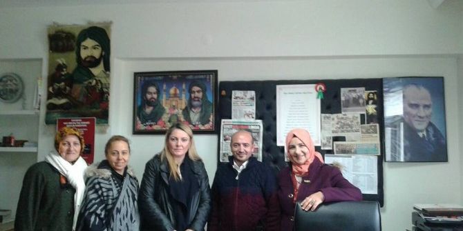 Ak Parti Eskişehir İl Kadın Kollarından Hacı Bektaşı Veli Derneğine Ziyaret