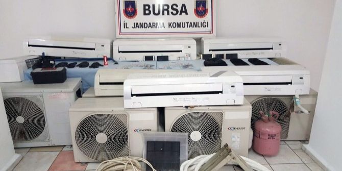 8 İlde 78 Baz İstasyonundan Klima Çalan Çeteye Jandarmadan Darbe