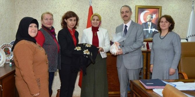 Bozüyük Halk Eğitim Merkezinden İl Milli Eğitim Müdürü Durmuş’a Ziyaret