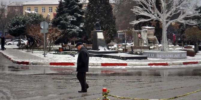 Kırklareli’nde Kar Yağışı