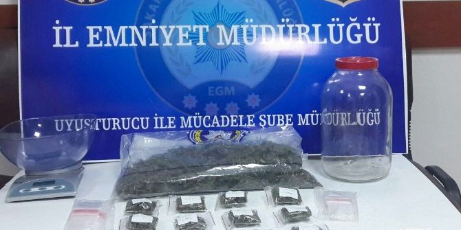 Polis Ekipleri Esrar Ele Geçirdi