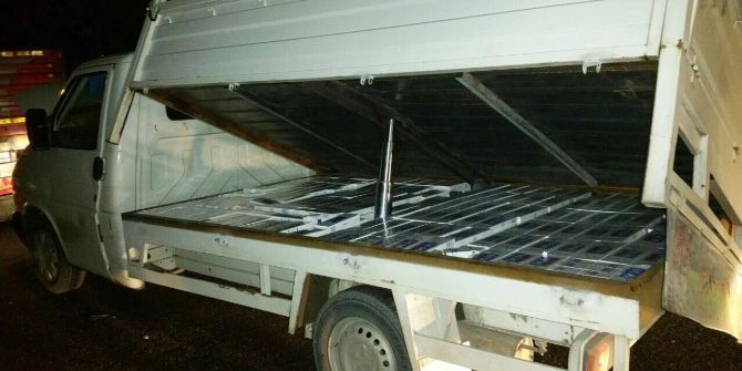 Kaçakçıların Yöntemi Polisi Şaşkına Çevirdi