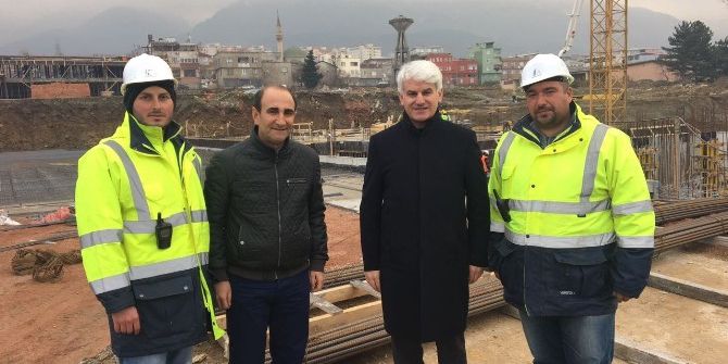 Dev Spor Kompleksi Hızla Yükseliyor