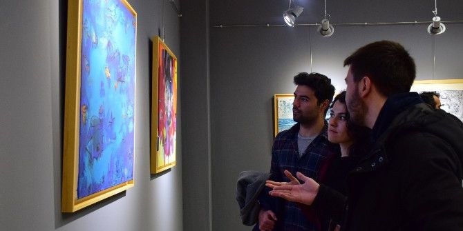 Engelliler Entegre Yüksekokulundan “Karma Sergi”