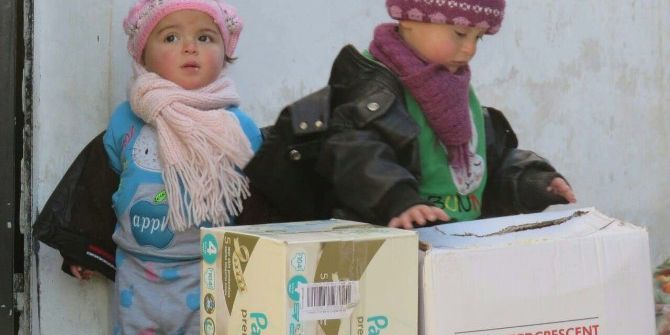 Bursa’nın Yardımları Halepli Çocuklara Ulaştı