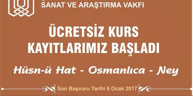 Şurkav’dan Ücretsiz Kurs Kayıtları Devam Ediyor