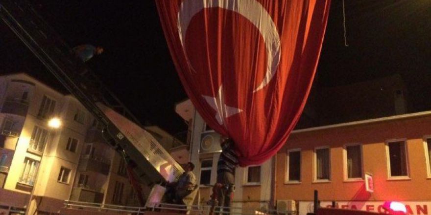 Kargı’da Halk Darbeye Karşı Tek Yürek Oldu