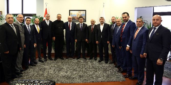 Ak Parti İl Yönetimi Ato’yu Ziyaret Etti
