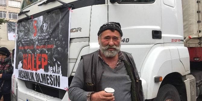 Ümraniye’den 11 Yardım Tırı Halep İçin Yola Çıktı