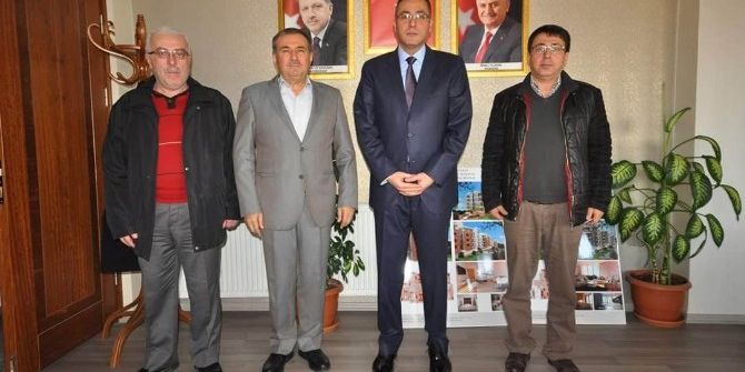 Başkan Avcu, Kaymakam Çağlar’ı Ağırladı