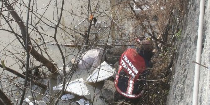 Trabzon’da Derede Ceset Bulundu