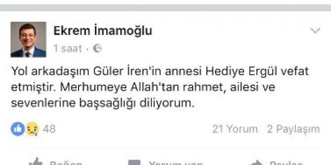 Beylikdüzü Belediyesi Başkanı Ekrem İmamoğlu’nun Twitter Hesabı Hacklendi